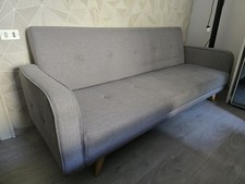 Divano letto 3 posti con schienale ribaltabile