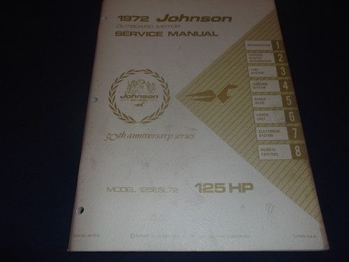 Omc johnson 1972 - 1972, motore
