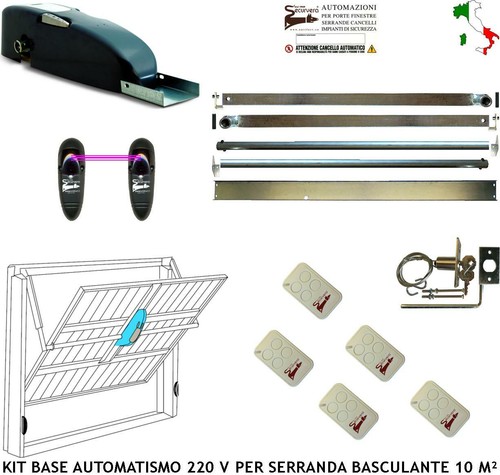 Serranda basculante elettrica - serranda,