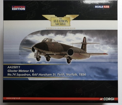 Corgi aviation gloster - aviation, meteor