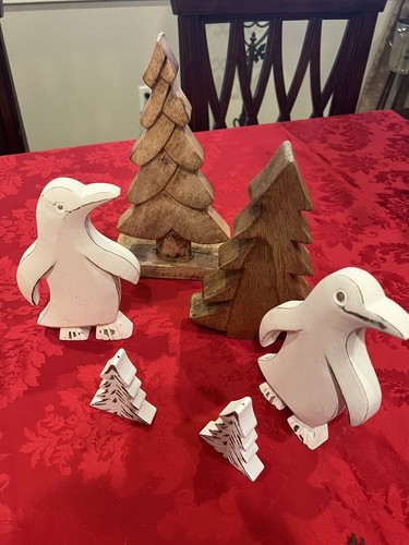 Pinguini alberi pino in - pinguini,