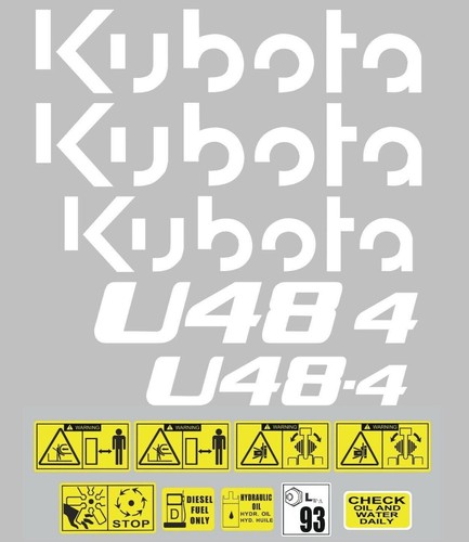 Decal sticker graphics - set, for