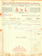 1910 MILANO Giulio ROLLER