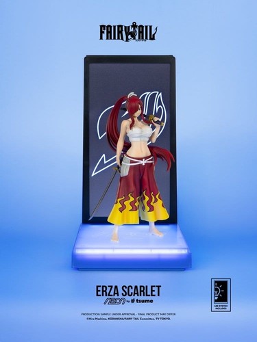 Fairy tail neon figure 9 - tail, 1/9
