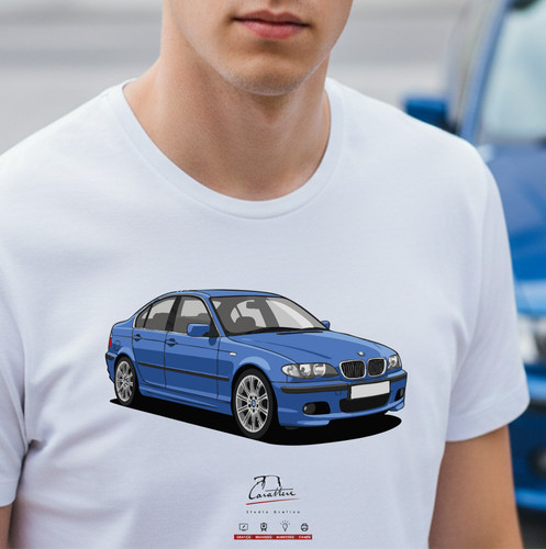 Shirt maglia auto - t-shirt, vintage