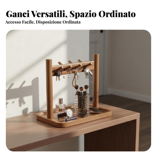 Porta chiavi appoggio con - porta, da