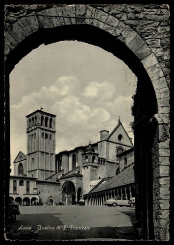 Cartolina italia san francesco - cartolina,