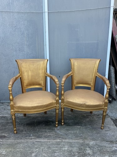 Coppia poltrone impero - coppia,