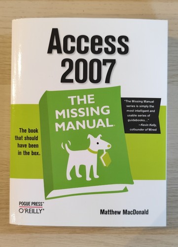 Access 2007 the missing - access,