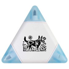 'Pastore tedesco in campo di