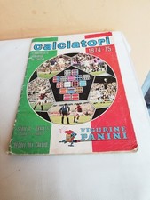 Panini album figurine 74-75 incompleto 242 figurine 4 scudetti ecc.
