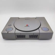 Console Sony Playstation 1 (PS1) Fat grigia completa di cavi BUONE CONDIZIONI