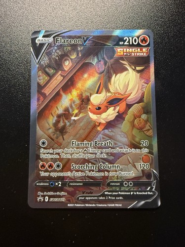 Pokemon tcg flareon swsh179 - pokemon,