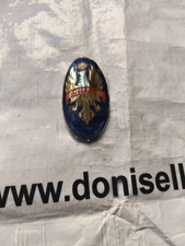 Patacchino fregio stemma badge plastica bici d epoca Bianchi
