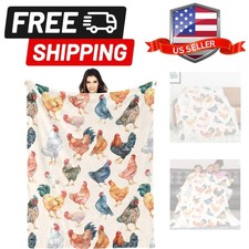 Coperta Pollo Regalo Carino