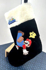 Calza natalizia Super Mario Galaxy Nintendo Wii - GameStop, danneggiata