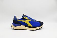 scarpa uomo diadora heritage blu camoscio shoes sneakers Schuh mercury elite