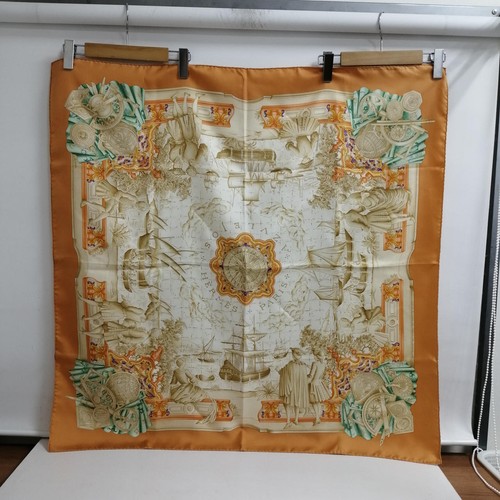 Sciarpa hermes carr azulejo - hermes, 90