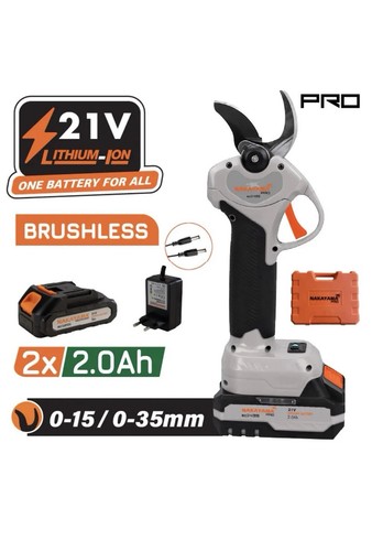 Forbici potatura batteria 21v - forbici,