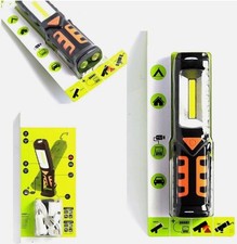 LAMPADA TORCIA LAVORO CALAMITA PORTATILE LED RICARICABILE FARO DA OFFICINA PESCA