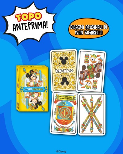 Topolino 3698 con carte - 3698,