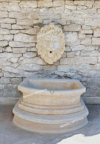 Fontana muro per esterno - fontana, a