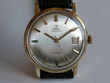 EBEL-AUTOMATIC-24 JEWELS-ORO 18 KT(0,750)-CALIBRO EBEL 214-FIBBIA ORIGINALE-RARO