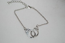 1pc Freedom Handcuff Bracelet Partners in Crime Anklet Charm Friendship Jewelry