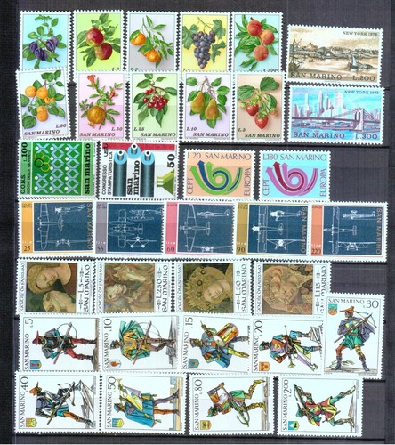 San marino 1973 año completo - san,