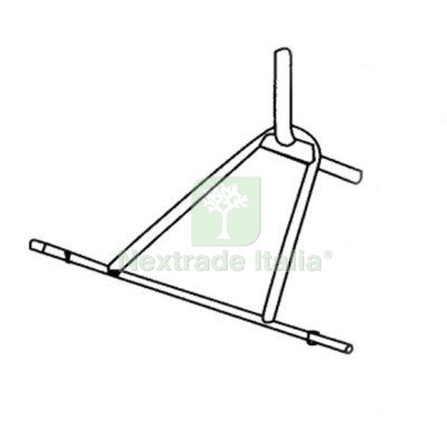 1pz base triangolo betoniera - 1pz, a