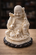Laughing Buddha with Children