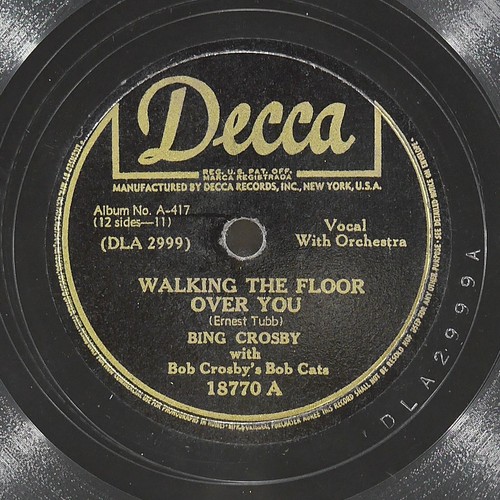 Bing crosby walking the - walking, floor