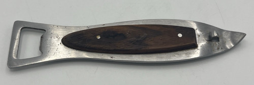 Apribottiglie legno acciaio - legno,