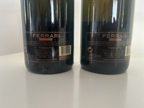 Bottiglie ferrari brut - bottiglie,