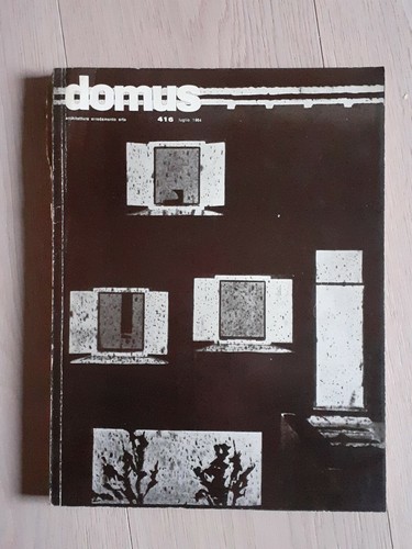 Domus 416 1964 sottsass - 416,