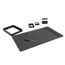 Set da scrivania in pelle (7