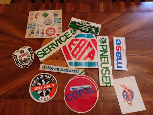 Lotto adesivi sticker vintage - sticker,