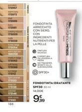 AVON FONDOTINTA IDRATANTE SERUM FOUNDATION SPF30 Sun Beige
