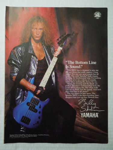 Pubblicità rivista chitarra