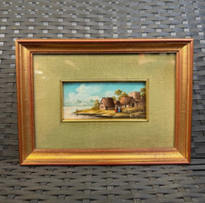 DIPINTO AD OLIO CON CORNICE -