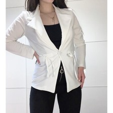 BLAZER BIANCO GIACCA DONNA