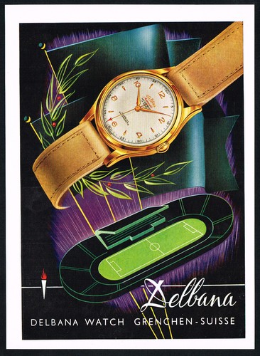 Orologio delbana vintage anni - delbana,