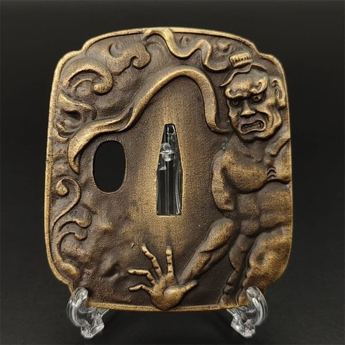 Spada giapponese tsuba guardia - spada,