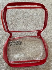 Astuccio cosmetico trasparente