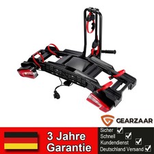 Portabici per 2 Biciclette/E-bike Chiudibile Bloccaggio Rapido 60kg