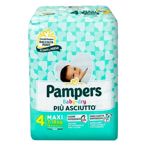 Pannolini baby dry pampers - pannolini,