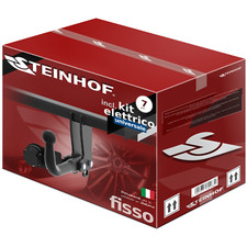 Gancio di traino per Mercedes Classe A W169 Due volumi 2004-2012+kit el. 7-poli