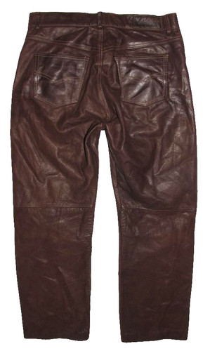 Pantaloni pelle uomo - in,