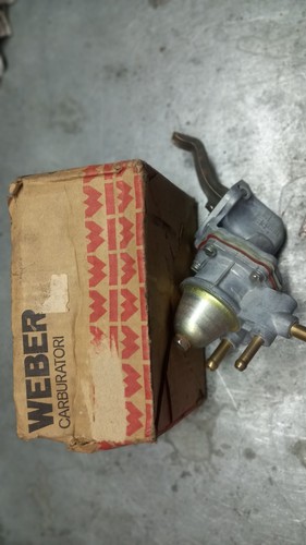 Pompa benzina weber fiat 124 - pompa,