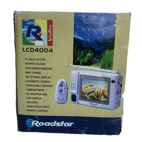 Nuovo roadstar lcd 4004 - nuovo!, lcd-4004